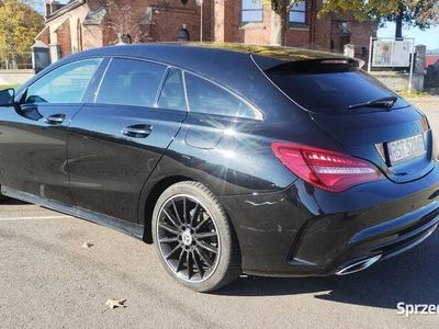 Czarny Używany 2018 Mercedes CLA220 Shooting Brake AMG Kombi | 69 800 zł