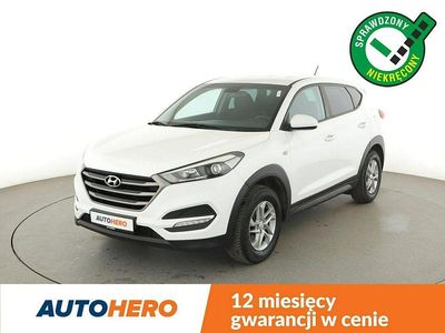 Biały (metalik) Używany 2017 Hyundai Tucson SUV | 56 900 zł (Dobra cena)