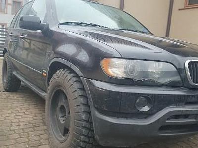 Czarny Używany 2002 BMW X5 SUV | 13 500 zł