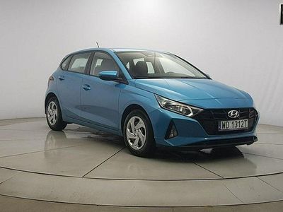 Niebieski Używany 2023 Hyundai i20 Hatchback | 59 850 zł (Uczciwa cena)
