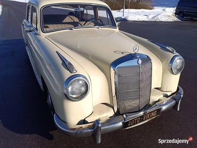 Używany Mercedes 220 1955 Żółty Sedan/Limuzyna