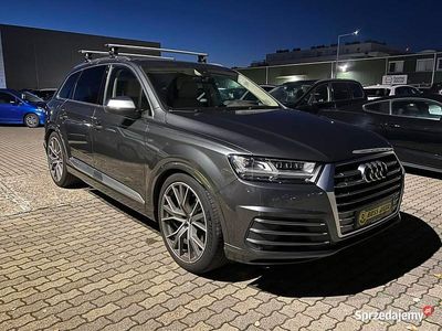 Szary Używany 2017 Audi SQ7 Comfort SUV | 175 000 zł