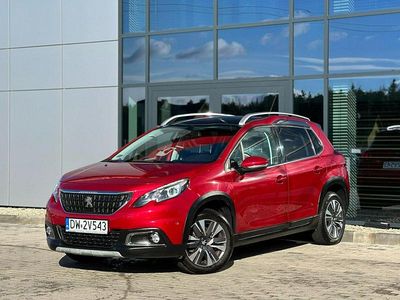 Czerwony Używany 2018 Peugeot 2008 SUV | 40 599 zł (Uczciwa cena)