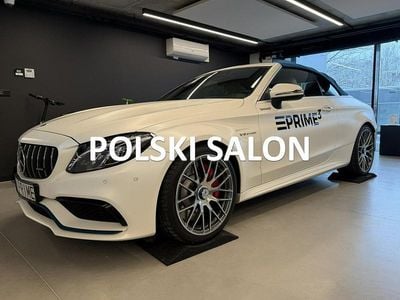 Biały Używany 2017 Mercedes C63 AMG AMG Kabriolet | 239 000 zł
