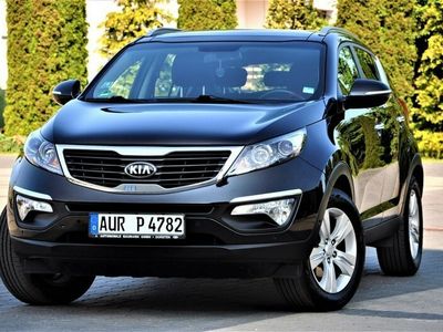 używany Kia Sportage III 1,6 (135km) FULL Navi Kamera Panorama LED Parktronic Alu ideał Niemc