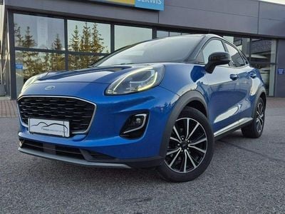 Niebieski Używany 2021 Ford Puma SUV | 59 900 zł (Dobra cena)