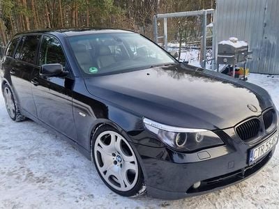 Czarny Używany 2005 BMW 535 Sedan/Limuzyna | 25 000 zł