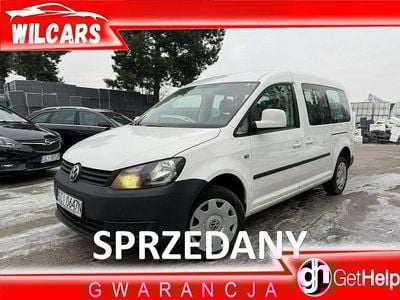 Biały Używany 2014 VW Caddy Maxi Minivan | 39 000 zł (Uczciwa cena)