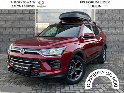 Bordowy (metalik) Używany 2023 Ssangyong (KGM) Korando SUV | 137 990 zł