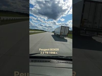 Biały Używany 1998 Peugeot Boxer Van | 19 700 zł
