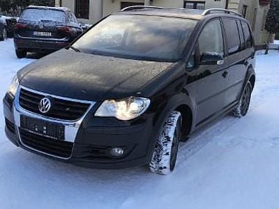 Czarny Używany 2009 VW Touran Minivan | 18 900 zł (Dość drogi)