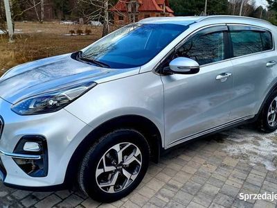 Srebrny Używany 2019 Kia Sportage SUV | 88 900 zł (Dość drogi)