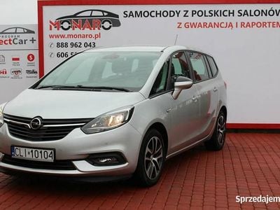 Srebrny Używany 2019 Opel Zafira Tourer Minivan | 39 900 zł (Dobra cena)