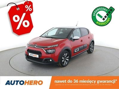 Czerwony Używany 2021 Citroën C3 Hatchback | 36 100 zł (Dobra cena)