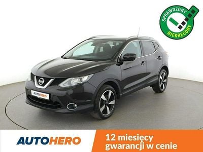 Czarny Używany 2015 Nissan Qashqai SUV | 42 500 zł (Dobra cena)