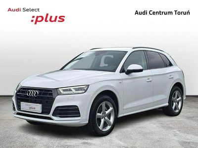 Biały Używany 2018 Audi Q5 S-Line SUV | 112 900 zł (Drogi)