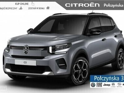 używany Citroën C3 III 1.2 Turbo 100 KM MT6 wersja Max | Szary | Nowy model 2024