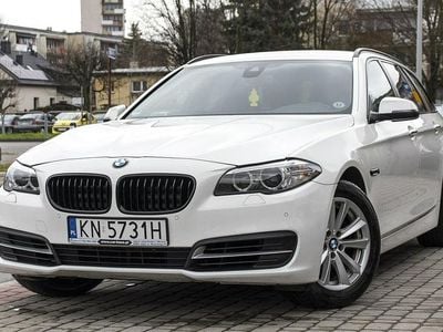 Biały Używany 2014 BMW 520 Kombi | 45 900 zł (Super Cena)