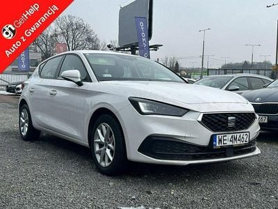 Używany Seat Leon 110 KM (80 kW) 2021 Biały (metalik) Hatchback