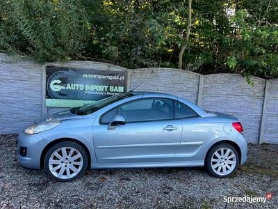 Niebieski Używany 2009 Peugeot 207 CC Kabriolet | 16 500 zł (Uczciwa cena)