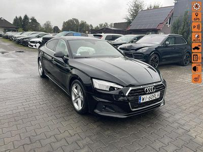 Czarny (metalik, perła) Używany 2021 Audi A5 Sportback Hatchback | 93 900 zł