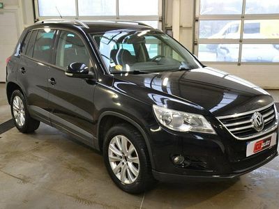 Czarny Używany 2008 VW Tiguan SUV | 13 500 zł