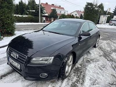 Czarny Używany 2010 Audi A5 Sportback S-Line Hatchback | 29 700 zł