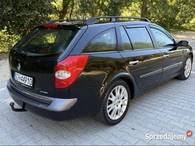 Czarny Używany 2005 Renault Laguna II Sedan/Limuzyna | 3499 zł
