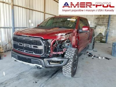 Używany Ford F-150 Raptor 450 KM (330 kW) 2017 Czerwony Pickup