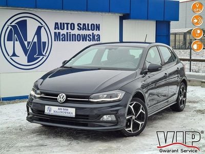 Szary Używany 2018 VW Polo R-line Hatchback | 47 900 zł (Uczciwa cena)