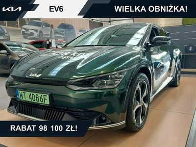Zielony ciemny (metalik) Używany 2022 Kia EV6 SUV | 159 900 zł