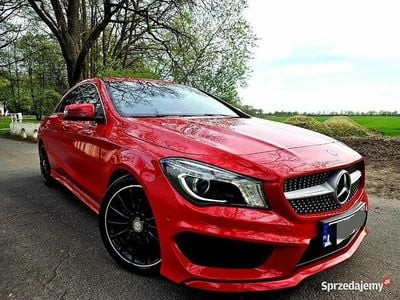 Używany Mercedes CLA250 AMG 211 KM (155 kW) 2015 Czerwony Sedan/Limuzyna