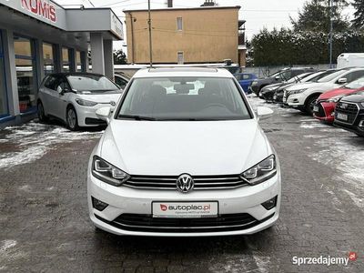 używany VW Golf VII Sportsvan 1.4 150 KM Highline, Biała Perła,Niski przebieg,…