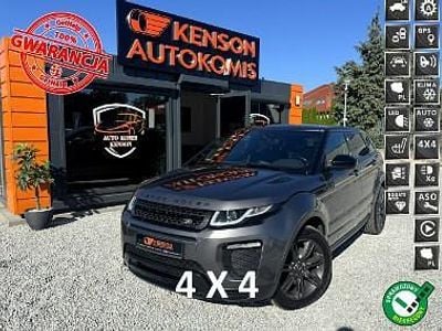 Grafitowy Używany 2017 Land Rover Range Rover evoque SUV | 84 900 zł (Uczciwa cena)