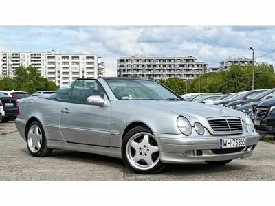 Używany Mercedes CLK320 2000 Srebrny Kabriolet