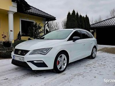 Biały Używany 2017 Seat Leon ST FR Kombi | 55 000 zł
