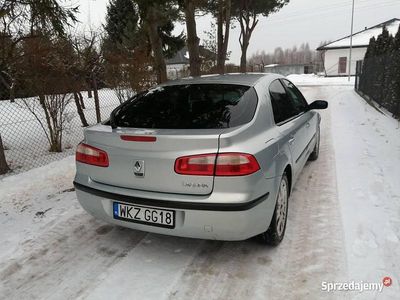 Używany Renault Laguna II 2002 Srebrny Hatchback