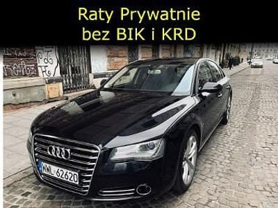 używany Audi A8 Raty Prywatnie 4x4 Automat Zadbany Piękny w Środku