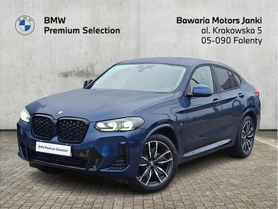 Używany BMW X4 Shadowline 190 KM (139 kW) 2024 Niebieski phytonic metalizowany SUV