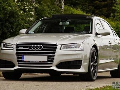 używany Audi A8L III (D4) 3.0 TFSI Quattro Lift Kamery360 Panorama - Gwarancja Raty Zamia