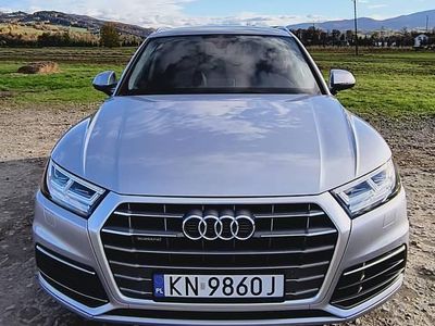 Srebrny Używany 2018 Audi Q5 Premium Plus SUV | 97 900 zł