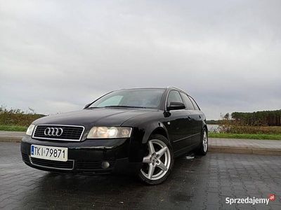 Czarny Używany 2003 Audi A4 Kombi | 10 500 zł