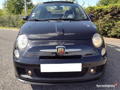 Czarny Używany 2015 Fiat 500C Abarth Kabriolet | 44 900 zł