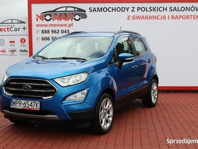 Niebieski Używany 2022 Ford Ecosport Titanium SUV | 73 900 zł (Dość drogi)