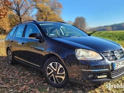 Czarny Używany 2008 VW Golf V Kombi | 8900 zł (Uczciwa cena)