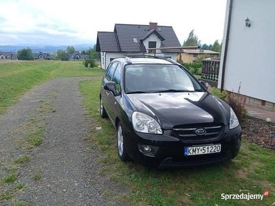 Czarny Używany 2007 Kia Carens Minivan | 4900 zł (Uczciwa cena)