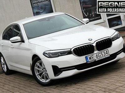 używany BMW 518 Salon PL FV23% Skóra Nawigacja LED Ambient Serwis ASO Gwarancja G3…
