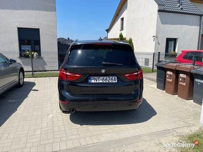 Czarny Używany 2016 BMW 216 Gran Tourer Shadowline Minivan | 43 000 zł