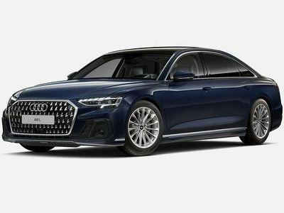 Niebieski ciemny (metalik) Używany 2024 Audi A8 Ambiente Sedan/Limuzyna | 389 900 zł (Uczciwa cena)