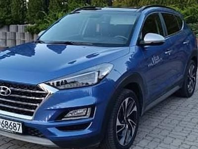 Niebieski Używany 2018 Hyundai Tucson SUV | 79 000 zł (Dość drogi)